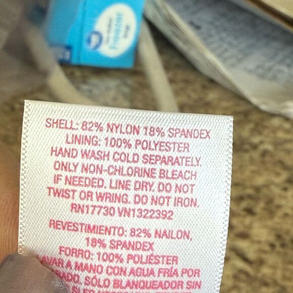 NWT Xhilaration Large Blue White Polka Dot Bathing Suit Bottom - Picture 7 of 10